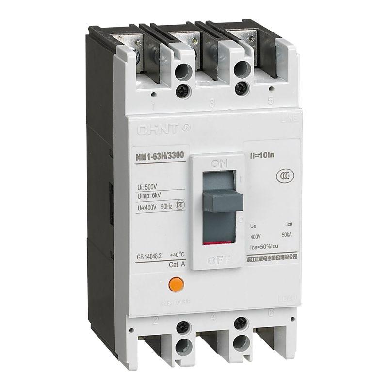 Выключатель автоматический 3п 10А 15кА NM1-63S CHINT 126676
