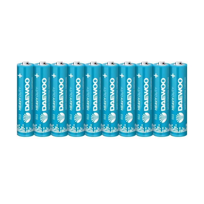 Элемент питания солевой AAA/LR03 1.5В Heavy Duty Shrink-10 (уп.10шт) DAEWOO 5042148