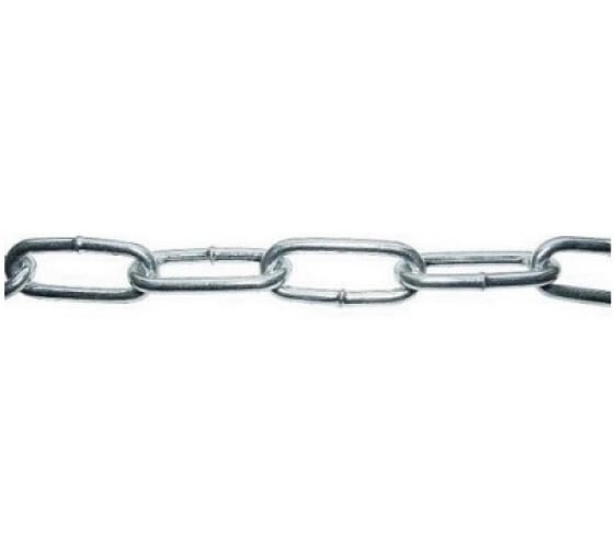 Цепь DIN766 3мм короткозвенная оцинкованная (3м)