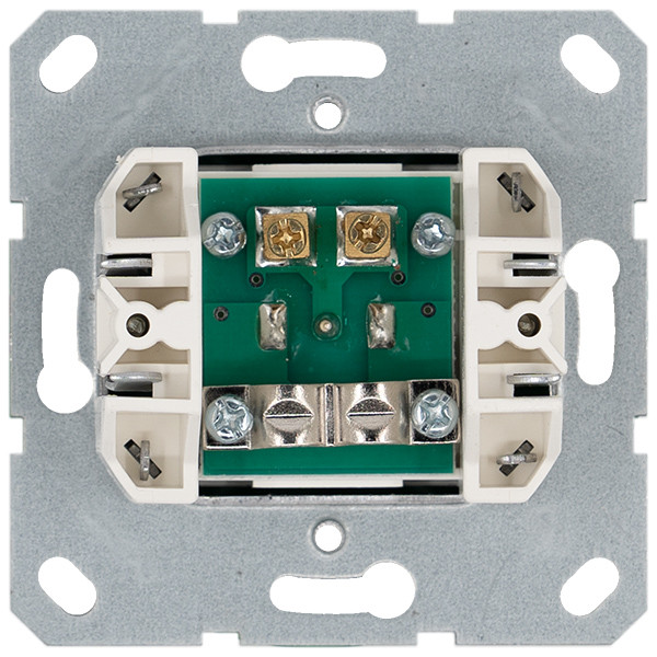 Jasmart Розетка TV Φ9.5mm проходная с накладкой, цвет Антрацит