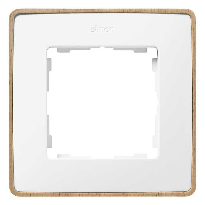 Рамка 1 пост Simon SIMON 82 DETAIL, белый, 8201610-270