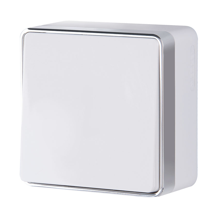 Выключатель одноклавишный Gallant белый W5010001