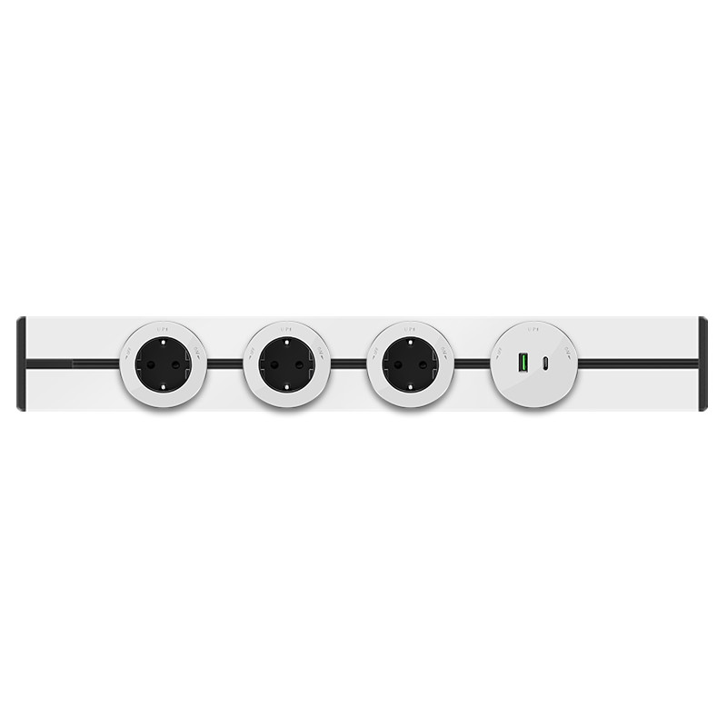 Systeme Electric MultiTrack Шина скрытой установки трековой системы 200 см Белый
